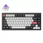 Teclado mecánico Keychron Q1 HE RGB Hot-Swappable Inalámbrico Carbon Negro