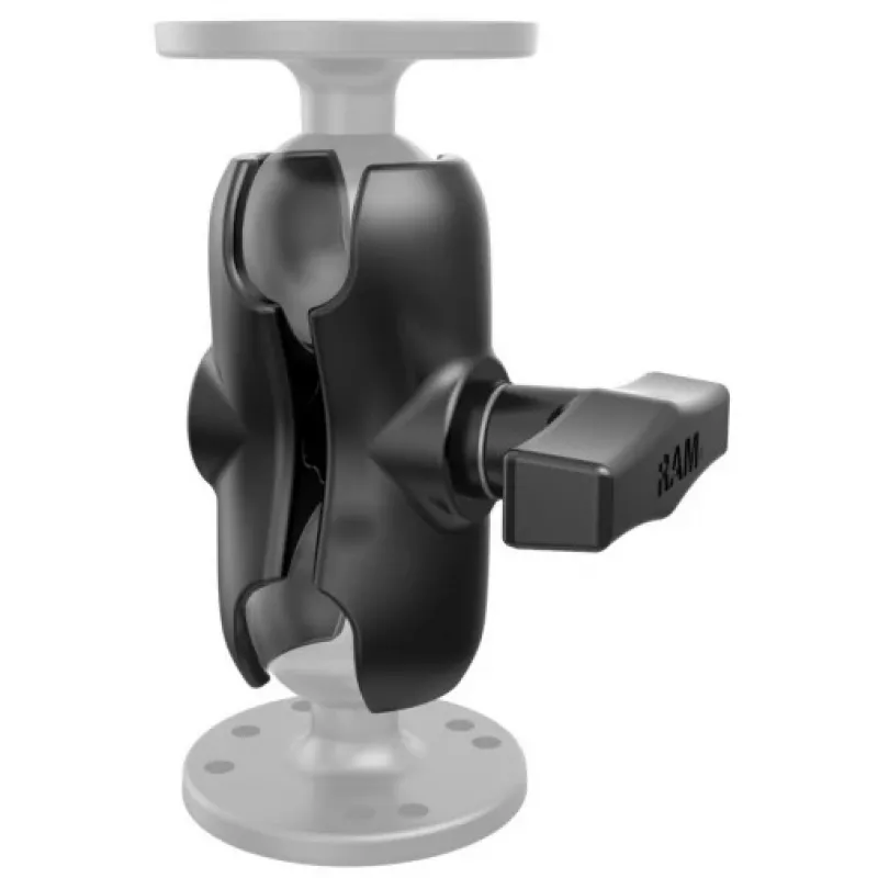 Brazo de conexión corto RAM Mounts – bola C (1.5), aprox. 90 mm (RAM-201U-B)
