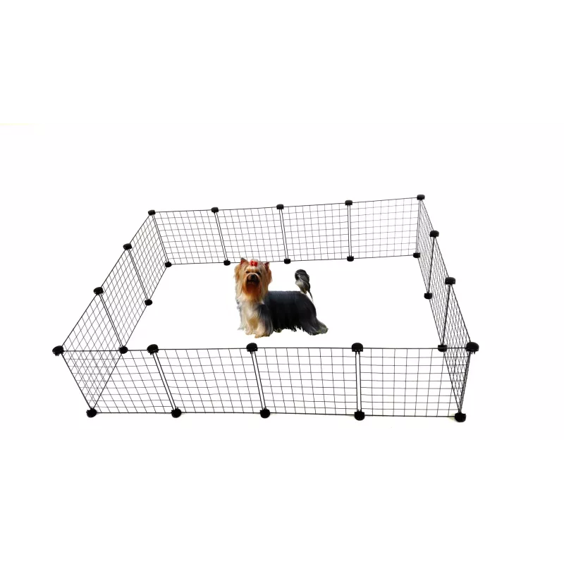 Parque modular para perros C&C 180x75 cm
