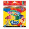 Lápices de colores triangulares Colorino Kids 24 colores (con sacapuntas)
