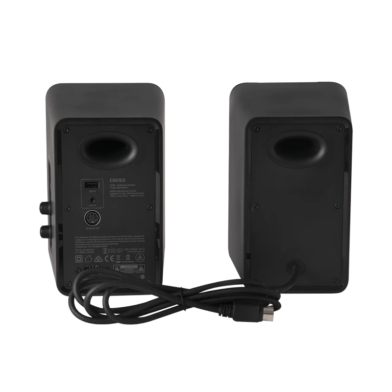 Altavoz de escritorio Edifier QR30 negro Bluetooth RGB retail - Altavoz (QR30-BK)
