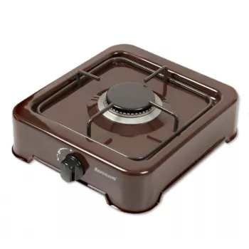Gaskocher de 1 quemador Ravanson K-01BR (marrón)
