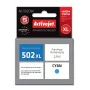 Activejet AE-502CNX tinta (sustituto de Epson 502XL W24010; Supreme; 12 ml; cian)