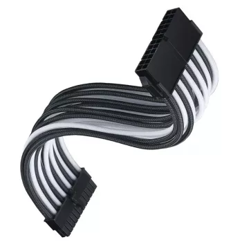 Cable de extensión ATX SILVERSTONE SST-PP07E-MBBW 30 cm negro/blanco
