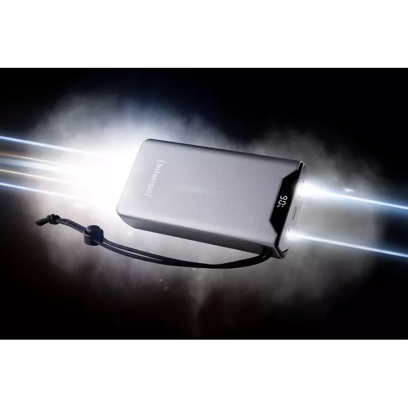 Batería externa INTENSO 7332054 — 20000 mAh, PD 3.0 y QC 3.0, 20 W, USB-A + USB-C, gris