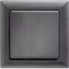 Interruptor inalámbrico Eltako FT55-an antracita – tecla simple, control inalámbrico sin batería