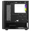 Caja de PC SAVIO Noctis Flow RGB — Cube, ATX/Mini-ITX, 3 ventiladores frontales de 120 mm, ventana lateral de cristal templado, GPU máx. 35 cm