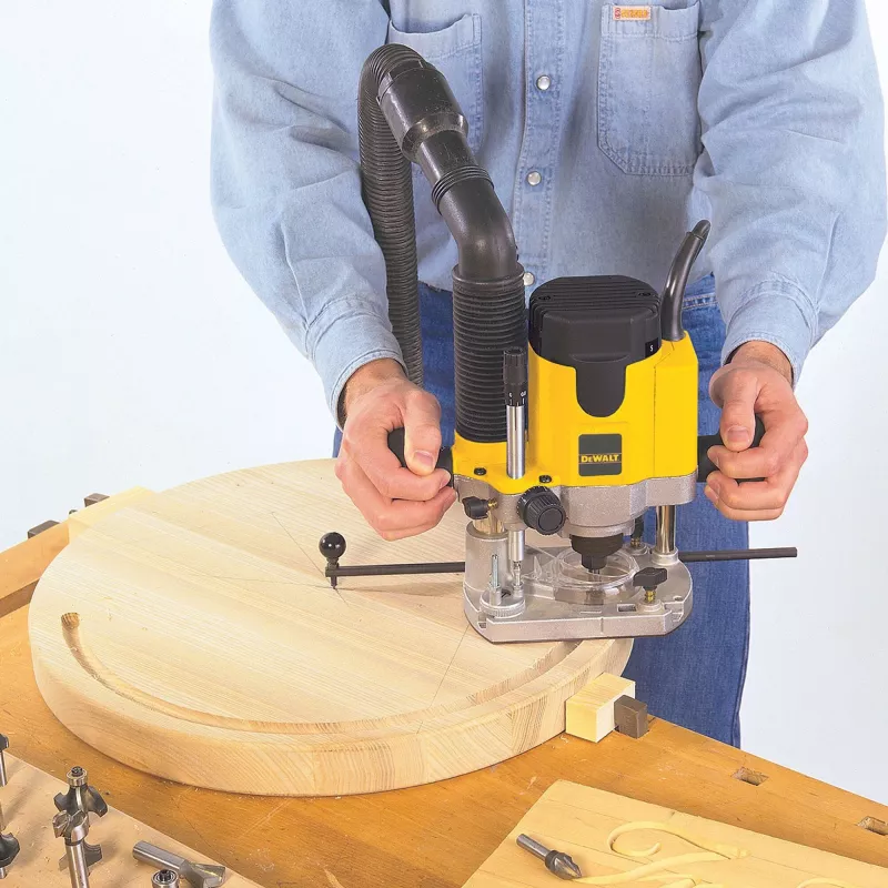 Fresadora de inmersión DeWALT DW622KT, 1400 W, en caja TSTAK