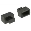 Tapa de seguridad para enchufes DeLOCK 64021 negra 10 uds.