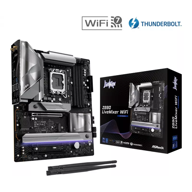 Placa base ASRock Z890 LiveMixer WiFi ATX