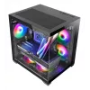 Mars Gaming MC-VIEW2 Mini Tower negro