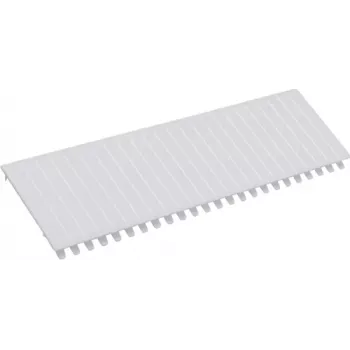 Hager S35S accesorio de estantería - material de oficina pequeño - 219x54 mm - blanco (S35S)