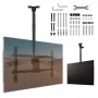 Soporte de TV de techo MACLEAN MC-112B, carga máx. 60 kg, inclinable y orientable