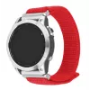 Correa de repuesto de nailon de 22 mm FIXED para Garmin QuickFit 160–210 mm Rojo