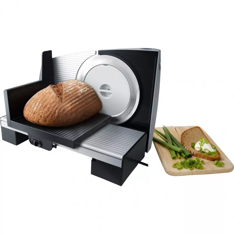 Steba AS 200 - Cortadora de fiambres - 110 W - Plata/Negro