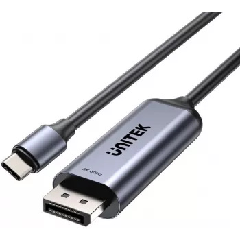 Unitek cable bidireccional USB-C a DisplayPort 8K 1,5 m