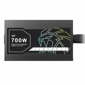 Fuente de alimentación Gamemax, 80 PLUS, Standard | VP 700S | 700 W