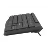 Natec Squid NZB-1989 Kit de teclado y ratón inalámbricos, distribución US, negro
