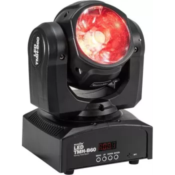 Cabezal móvil beam EUROLITE TMH-B60 60W LED - equipo profesional de iluminación escénica, beam LED blanco de 60W