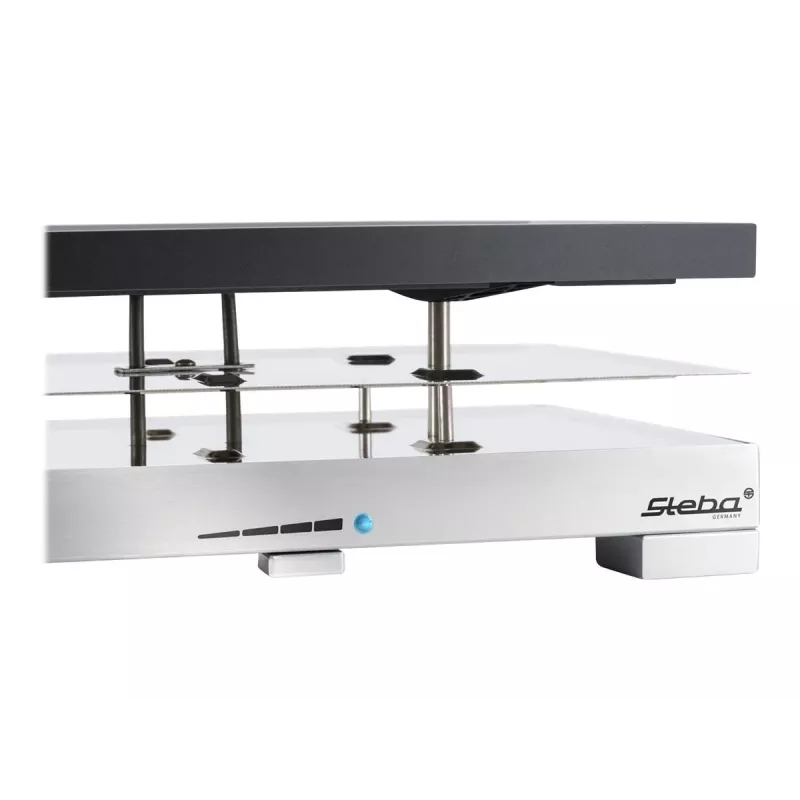 Steba RC 68 - Parrilla raclette - 1,2 kW - Negra/acero inoxidable