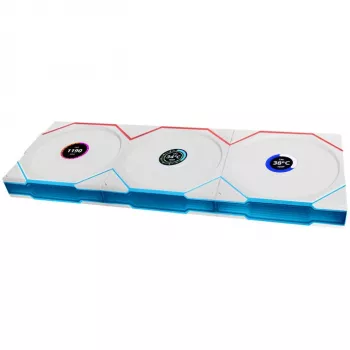 Ventilador Lian Li UNI FAN TL Wireless LCD ARGB PWM 120mm – Controlador inalámbrico, pantalla LCD
