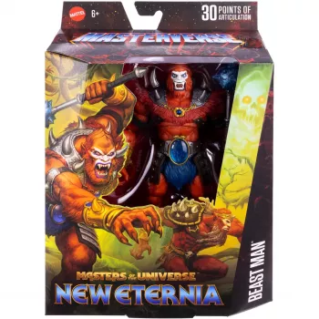 Figura de acción MATTEL Masterverse Core Beast Man JBP80 — figura articulada de colección