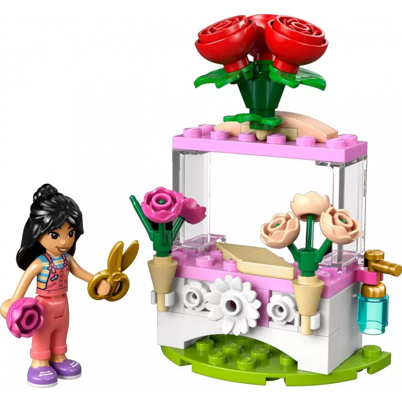 Blocks Friends 30721 Soporte de flores con rosas