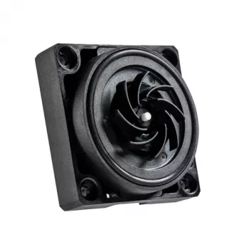 Bomba BitsPower K1M — bomba compacta negra de refrigeración líquida, 8–16V, 0,7A, 8,4W, 62×62×28,1 mm
