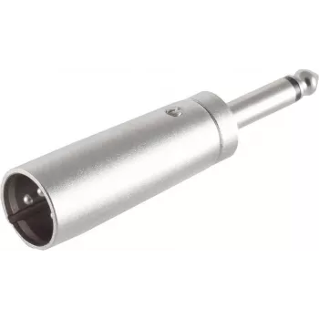 ShiverPeaks BASIC-S Adaptador XLR macho a conector jack mono de 6,3 mm (BS55030)