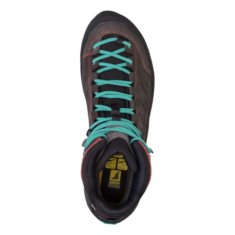 Salewa MTN Trainer Mid GTX Mujer Negro, Azul