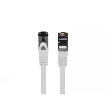 Cable de parcheo de red LANBERG Cat8 S/FTP (S-STP) RJ-45–RJ-45 gris 0,5 m