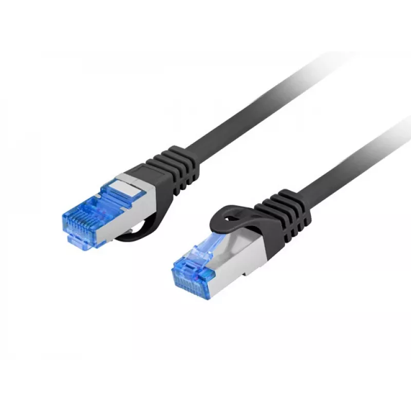 Cable de red LANBERG PCF6A-10CC-1500-BK Cat6a S/FTP RJ-45 recto 15 m negro