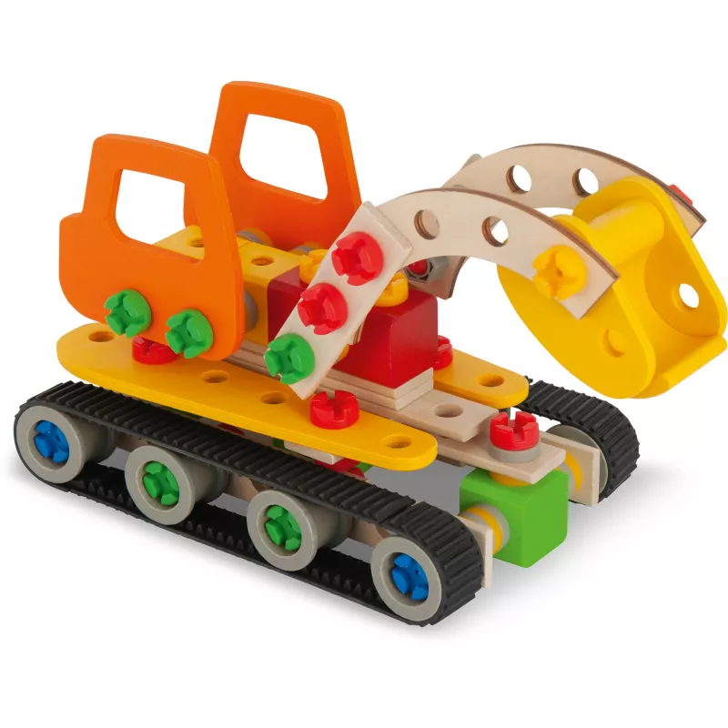 Constructor excavadora de orugas, juguete de construcción 170 piezas