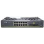 Juniper EX4100-F 12 puertos sin ventilador 10/100/1000BaseT PoE+, 2 puertos uplink 1G/2,5G/10GBaseT, 4 puertos stacking/uplink 10G SFP+ (ópticas no incluidas) con SW estándar. Alimentado por PoE++