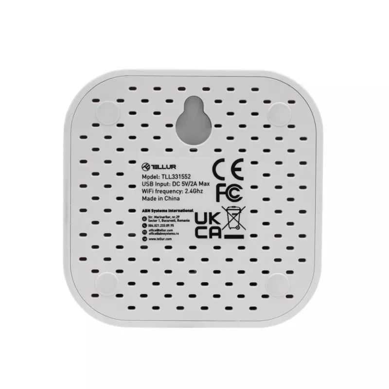 Sensor de presencia Tellur TLL331552 WiFi blanco — detector de presencia inalámbrico, blanco