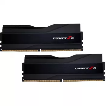 DIMM 32 GB DDR5-6000 (2x 16 GB) Dual-Kit, memoria negra, F5-6000J3636F16GX2-TZ5K, Trident Z5, INTEL XMP