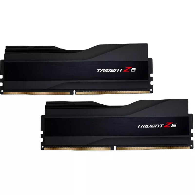 DIMM 32 GB DDR5-6000 (2x 16 GB) Dual-Kit, memoria negra, F5-6000J3636F16GX2-TZ5K, Trident Z5, INTEL XMP