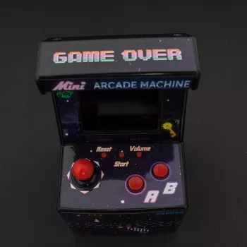 Máquina arcade mini Thumbs Up ORB, mueble arcade vertical, niños/niñas, 6 años, 6,35 cm, TFT, multicolor