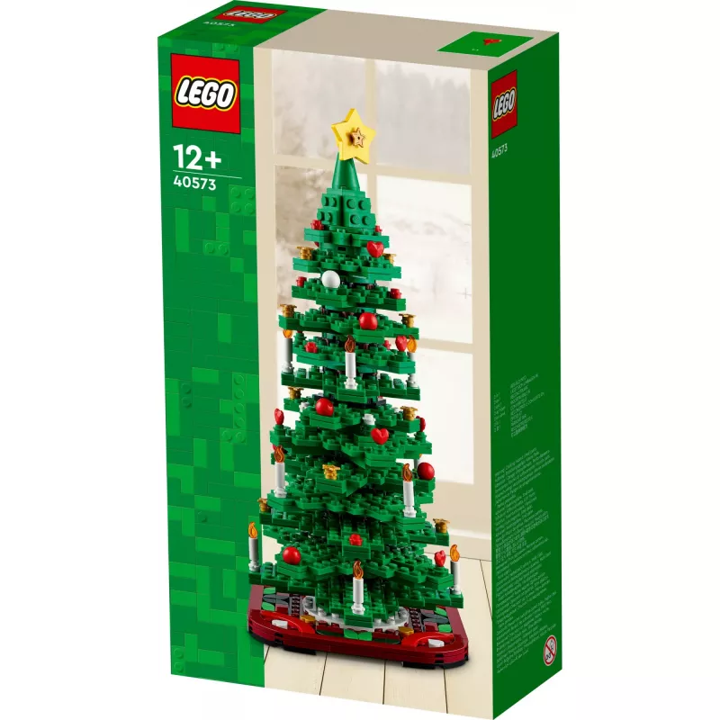 LEGO Árbol de Navidad Set 40573 — modelo de exposición de temporada, mini construcción decorativa