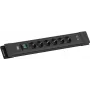 Regleta de enchufes Bachmann CONNECTUS BM005922 — 6 tomas CEE7, 1 USB-A 22W, cable de 2,0 m