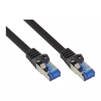 Good Connections cable de red Cat.6A SmartFLEX HF negro 0,15m