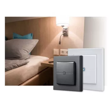 eQ-3 AG Homematic IP HmIP-WRC2-A-2, inalámbrico, RF inalámbrico, antracita, pared, 868-868,6 / 869,4-869,65 MHz, botones