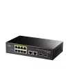 Switch de red Cudy GS1010PS2 No gestionado Gigabit Ethernet (10/100/1000) Power over Ethernet (PoE) Negro