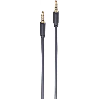 Cable de audio shiverpeaks BS33980-S 1,5 m 3,5 mm negro (BS33980-S)