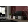 Soporte de TV Cama SOHO 140 roble Sonoma/blanco brillante