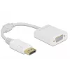 Adaptador DisplayPort 1.2 conector macho a VGA conector hembra DeLOCK 61007