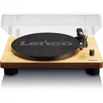 Tocadiscos Lenco LS-50 con altavoz madera
