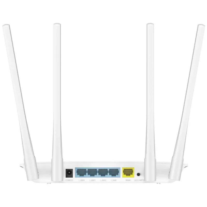Router de sobremesa Cudy WR1200 doble banda Wi‑Fi 5 (802.11ac) 867 Mbit/s, 4x RJ‑45 LAN, blanco