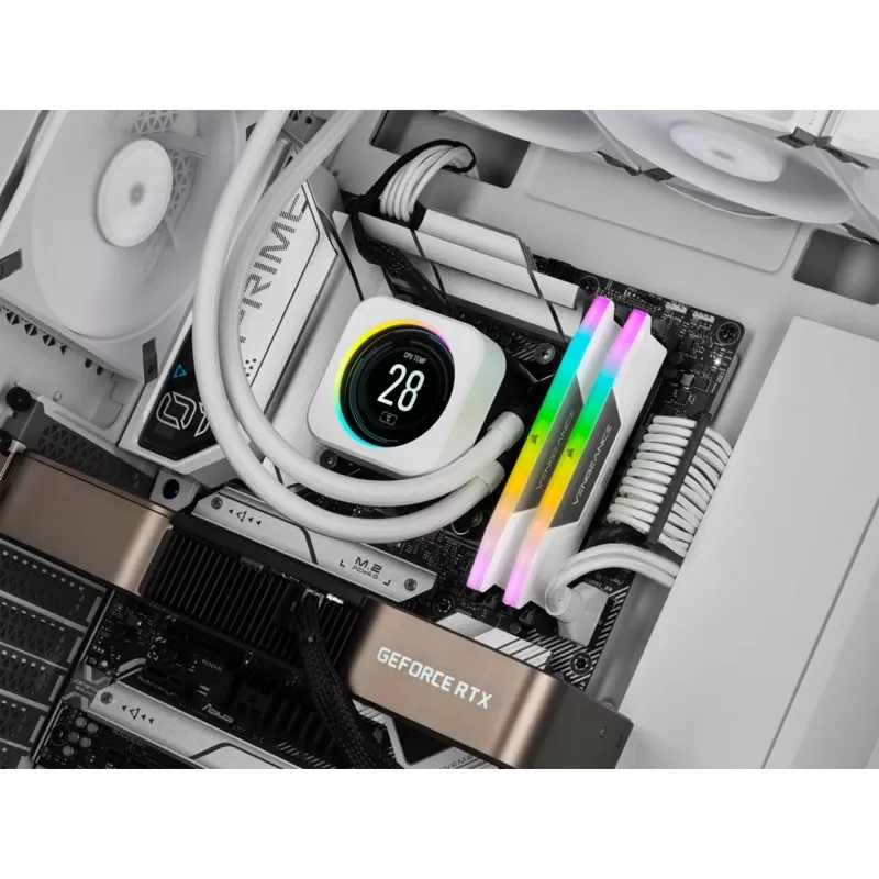 Módulo de memoria Corsair Vengeance RGB CMH32GX5M2B6000C40W 32 GB 2 x 16 GB DDR5 6000 MHz