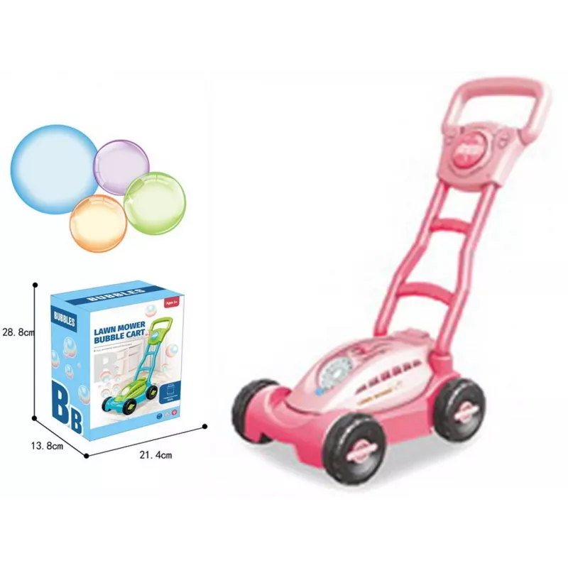 Cortacésped de pompas de jabón para parque infantil Madej 010763 — rosa claro